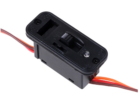 RC Switch Connectors With LED Display JR RC Connectors For RC Receiver_ES 