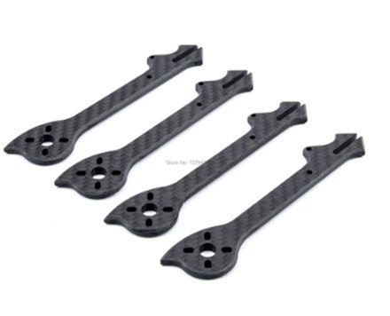 NEW XL5 V4 5mm Carbon Fiber RC Frame Replacement Arm Spare Part for XL5 V4 Frame Kit FPV Racing Drone