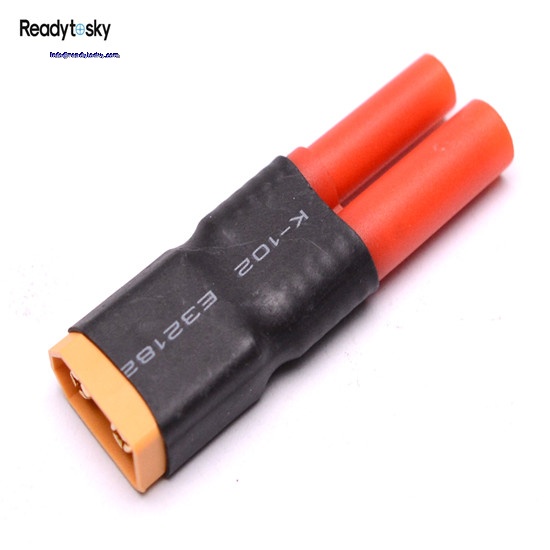 XT60 XT60 Male To HXT 4MM Banana Bullet Connector / Adapter HXT 4MM to