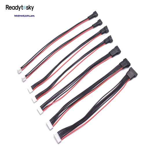 JSTXH 2S 3S 4S 6S 20cm 22AWG Lipo Balance Wire Extension Charge Cable