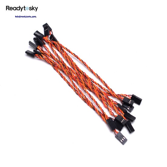 15cm Male to Male Servo Cable JR Flat Cable 26 26AWG 60 Cores Flight