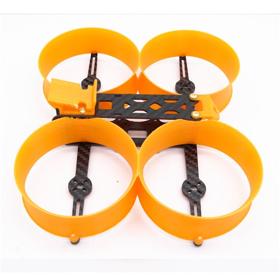 Donut 140 140mm Frame Kit 3inch Mini Drone H Type Frame with Prop Guard Compatiable with 1306 1407 motors for DIY RC FPV Racing