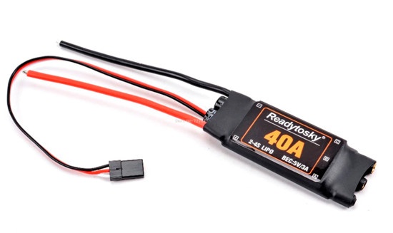 Zerodis ESC sans Balais 40A pour Drones et Hélicoptères RC, Contrôleur de Vitesse de Moteur Complet Zerodis ESC sans Balais 40A pour Drones et Hélicoptères RC, Contrôleur de Vitesse de Moteur Complet