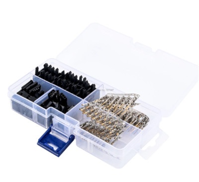 30 Sets/lot Servo Plug Male Female Connector Crimp Pin Kit with Lock Compatible for Hitec Spektrum RC RC Model Parts