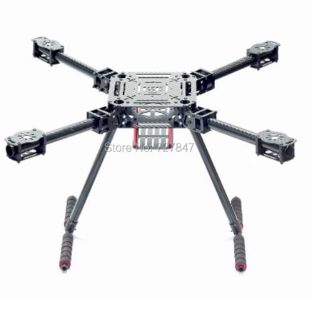 ZD680 680mm Carbon fiber Quadcopter Frame FPV Quad with Carbon Fiber Landing Skid