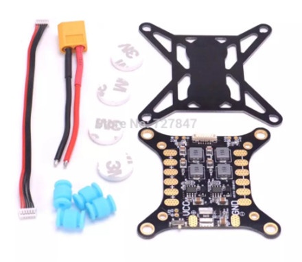 APM / PIXHAWK / PX4 5 in 1 PDB Super Shock Absorber Integrated Power Module ESC Power Distribution Board 5V & 12V BEC