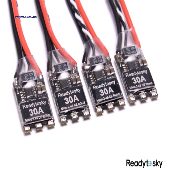Regolatore Brushless Readytosky 30A 2-3S Con BEC 2A Integrato &ndash; ESC Per Modellismo