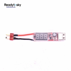 2S-6S Lipo Battery USB Converter T / XT60 Plug Cellphone Charger Adapter