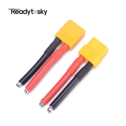 XT60 Male / Female Plug Connector with 4cm 12AWG Silicone Wire