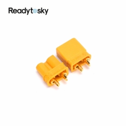 Amass Black / Yellow XT30U  Male & Female Gold-plated Battery connector