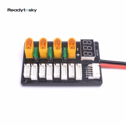 XT60 With 4mm Banana Connector 4CH Parallel Charging Board with LED