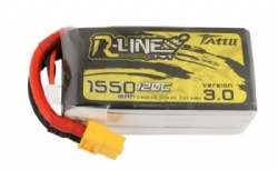 Tattu R-Line Version 3.0 V3 1550mAh 120C 6S 22.2V Lipo Battery XT60 Plug FPV Racing Drone RC Quadcopter