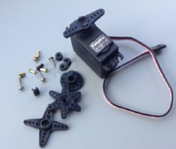 Futaba 38g S3003 Standard Servo with Plastic Gears 3KG Torque 90 Degrees Steering Gear for RC Robot/Car/Boat Model Spare Parts