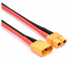Universal Charger Cable XT60 Male / Female to Crocodile Clip Conector Plug 14Awg Wire Cable