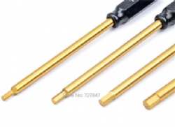 4pcs Durable Alloy Steel Metal 1.5mm 2.0mm 2.5mm 3.0mm Metal Hexagonal Wrenches Screw drivers Tools Kit for RC Helicopter Models