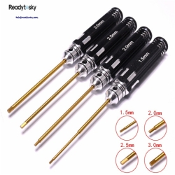 4 pcs Hex Screwdriver Set