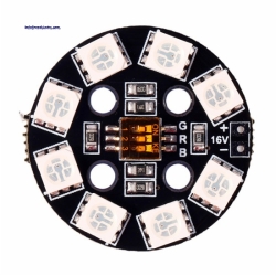 Matek RGB 5050 X8 16V 7 color LED Circle Board