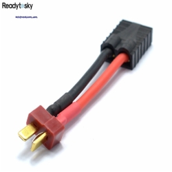 Female Traxxas to Male T Plug Adapter With 14AWG Wire