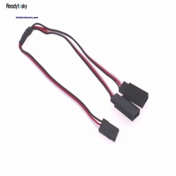 200MM(20CM) /300MM(30CM) 1 JR Male To 2 Futaba Female Y Type Servo Wire