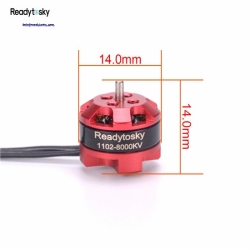 Readytosky 1102 8000KV 1-3S Brushless Motor