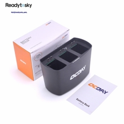 OCDAY 3 in 1 3 Port Battery Dock / Battery Charger for DJI Phantom 2 3